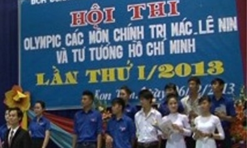 Kon Tum: Hội thi Olympic các môn chính trị Mác-Lênin và tư tưởng Hồ Chí Minh